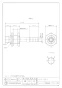 カクダイ 415-803 商品図面 ユニットバス貫通金具(ペアホース用) 商品図面1