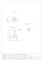 カクダイ 416-415 商品図面 ペア耐熱管部品セット 10A 商品図面1