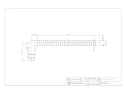 カクダイ 418-400-4 商品図面 風呂水給水ホース 商品図面1