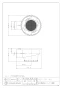 カクダイ 421-701-40 商品図面 排水用耐熱トラップ(薄型) 商品図面1
