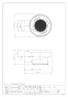 カクダイ 421-701-50 商品図面 排水用耐熱トラップ(薄型) 商品図面1