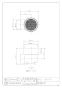 カクダイ 421-705-50 商品図面 耐熱排水受け 商品図面1