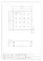 カクダイ 4217-200 商品図面 角排水ユニット 商品図面1