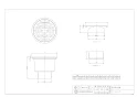 カクダイ 4221-100X50 商品図面 ワントラップ 商品図面1