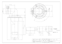 カクダイ 426-020-50 商品図面 施工説明書 洗濯機用排水トラップ 商品図面1