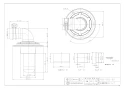 カクダイ 426-023-50 取扱説明書 商品図面 洗濯機用排水トラップ 商品図面1
