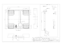 カクダイ 426-502-W 取扱説明書 商品図面 洗濯機用防水パン(水栓つき) ホワイト 商品図面1