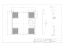 カクダイ 426-503 取扱説明書 商品図面 洗濯機用防水パン 商品図面1