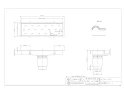 カクダイ 4288-450 商品図面 浴室用排水ユニット 商品図面1