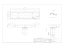 カクダイ 4288-750 商品図面 浴室用排水ユニット 商品図面1