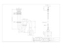 カクダイ 4336-38 商品図面 横穴つきSトラップ 商品図面1