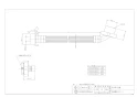 436-52X0500 商品図面 洗濯機給水ホース 0.5m 商品図面1