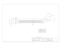 カクダイ 436-62X0800 商品図面 洗濯機給水ホース 0.8m 商品図面1