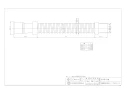 カクダイ 4361-3 商品図面 洗濯機排水ホース 商品図面1
