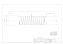 カクダイ 437-330 商品図面 排水フレキパイプ 50×250 商品図面1