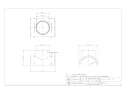 カクダイ 438-100-75 商品図面 取付チーズ 商品図面1