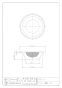カクダイ 4507A 商品図面 ゴミこし(銅製)(大) 商品図面1