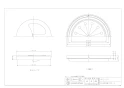 カクダイ 452-011 商品図面 流し台排水栓フタセット 商品図面1