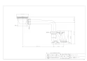 カクダイ 453-013 商品図面 流し台薄型トラップ 商品図面1
