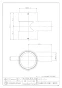 カクダイ 455-511 商品図面 食洗機排水用分岐継手(耐熱用) 商品図面1
