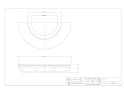 カクダイ 4552 商品図面 ディスポーザー取付用フランジ 商品図面1