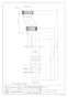 カクダイ 4555 商品図面 キッチン用イナヅマ管 商品図面1
