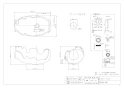 カクダイ 493-094 取扱説明書 商品図面 壺型手洗器 商品図面1