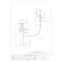 カクダイ 494-015-32 取扱説明書 商品図面 ポップアップ排水金具ユニット 商品図面1