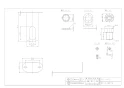 カクダイ 501-402 商品図面 施工説明書 雨センサー取付け台 商品図面1