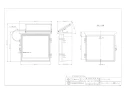 カクダイ 504-046 取扱説明書 商品図面 施工説明書 3チャンネルソーラー発電ユニット 商品図面1