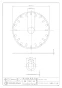 カクダイ 6078-125 取扱説明書 商品図面 ダイヤモンドカッター(大理石･タイル用) 商品図面1