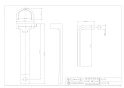 カクダイ 6092 商品図面 しめつけ工具 商品図面1