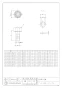 カクダイ 613-36-1/2X12.0 商品図面 ナットつきホースニップル 商品図面1