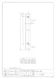 カクダイ 6161-700 商品図面 ステンレス水栓柱 60角 商品図面1