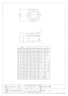 カクダイ 6167-13X10 商品図面 砲金ブッシング 商品図面1