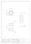 カクダイ 6173-20X20 商品図面 両ナットユニオン 商品図面1