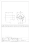 カクダイ 619-811-25 商品図面 クローム座付水栓エルボ 商品図面1