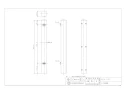 カクダイ 624-037 商品図面 エコ水栓柱 商品図面1