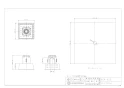 カクダイ 624-322 商品図面 施工説明書 ドレンマスセット 商品図面1