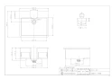 カクダイ 624-901 商品図面 施工説明書 水栓柱パン(円柱用) 商品図面1