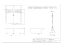 カクダイ 624-920 商品図面 水栓柱パン(ミカゲ) 商品図面1