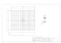 カクダイ 624-952 商品図面 施工説明書 水栓柱パン 商品図面1