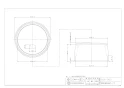 カクダイ 626-063 商品図面 真実の散水栓ボックス 商品図面1