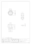 カクダイ 642-811-2013 商品図面 ネジ変換アダプターC 20×13 商品図面1