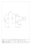 カクダイ 6441-13X15.88 商品図面 銅管用ユニット取出し金具 商品図面1