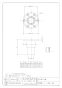 カクダイ 6458-13X13 商品図面 樹脂製ユニット取出し金具 商品図面1
