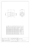 カクダイ 6474-13X10 商品図面 ステンレス六角ニップル 商品図面1