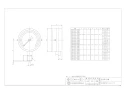 カクダイ 649-871-03C 商品図面 汎用圧力計(Aタイプ) 商品図面1