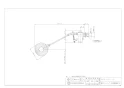 カクダイ 660-031-13 取扱説明書 商品図面 複式ボールタップ(水位調整機能つき) 13 商品図面1