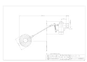 カクダイ 660-031-30 取扱説明書 商品図面 複式ボールタップ(水位調整機能つき) 30 商品図面1